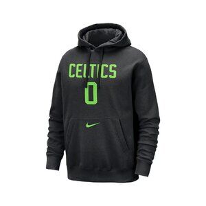 NIKE NIKE Boston Celtics TATUM Pullover Hoodie Black 2024/25 SZ M/100%AUTHENTIC
